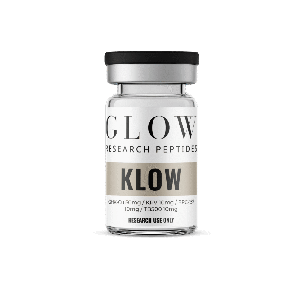 KLOW - GHK-Cu (50mg) / KPV (10mg) / BPC-157 (10mg) / TB500 (10mg)