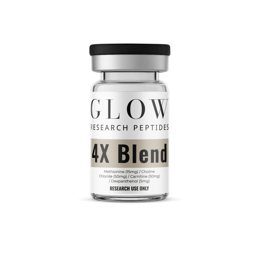 4X Blend Methionine (15mg) / Choline Chloride (50mg) / Carnitine (50mg) / Dexpanthenol (5mg)